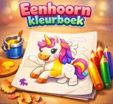 Eenhoorn kleurboek