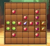 Fruit Block Tetra Puzzle