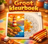 Groot kleurboek