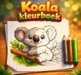 Koala kleurboek