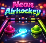 Neon Airhockey