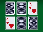 Playing cards memory