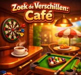 Zoek de Verschillen: Café