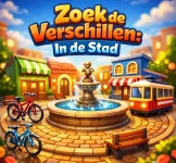 Zoek de Verschillen: In de Stad