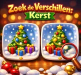 Zoek de Verschillen: Kerst