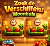 Zoek de Verschillen: Woonhuis